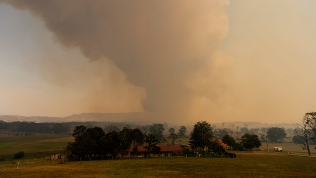 Residents along the South Coast are experiencing dangerous fire conditions. 