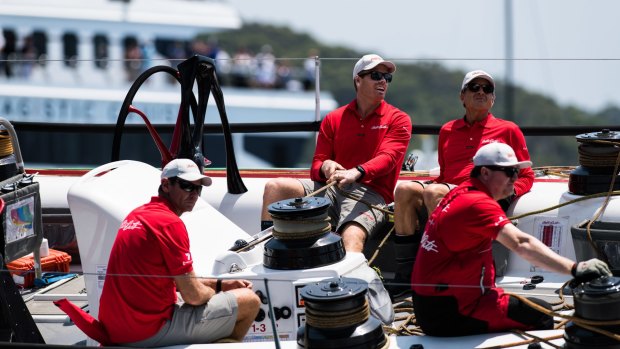 Wild Oats XI is back in the hunt for the Sydney to Hobart after an early hiccup.