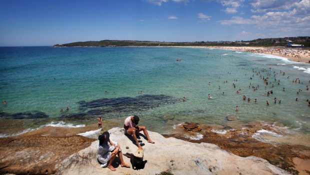 Sydney will see a maximum of 36 degrees on Saturday, with western Sydney reaching its peak a day earlier with 43 degrees on Friday.