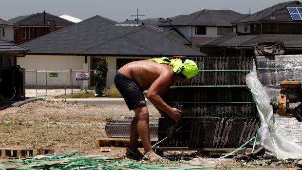 About $9 billion has been wiped off the market values of Australia's largest building materials companies in the past six months. 