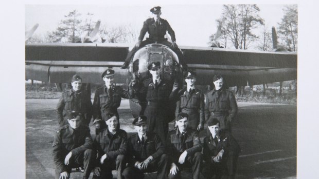 Harold Brabin, bottom row, far right.