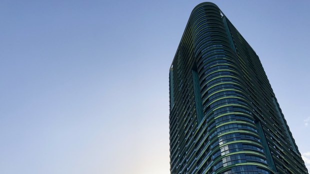 The Opal Tower at Sydney Olympic Park.