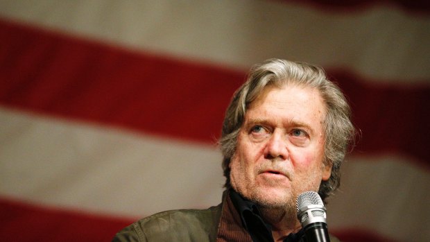 Steve Bannon, Trump's former chief strategist, said there were continuing efforts inside and outside the administration to rethink China's role in American stock markets