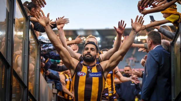Hawthorn's Paul Puopolo is out of contract.
