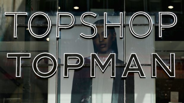 Topshop and Topman have gone into administration in Australia.
