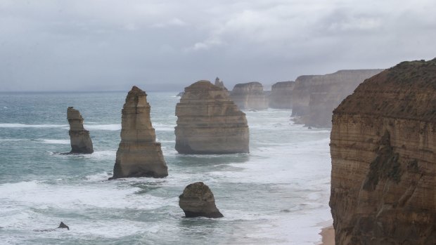 The Twelve Apostles, Victoria's iconic sea stacks.