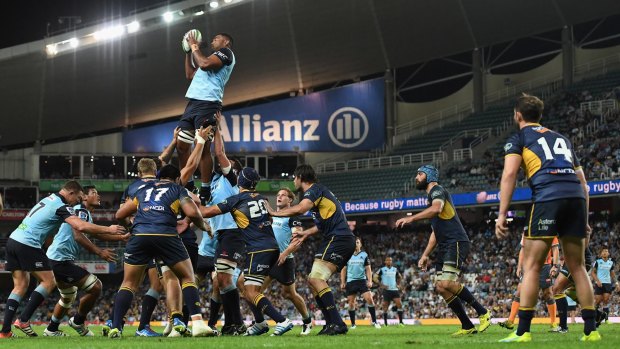 Line drive: NSW Waratahs are putting a focus on their lineout ahead of their semi-final.