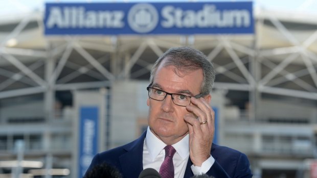 Labor leader Michael Daley insists the design of the stadium will be more modest and in keeping with the local environment if he’s elected.