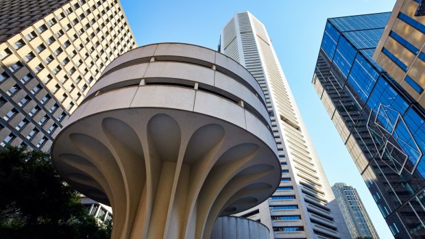 The MLC Centre in Martin Place is one of Sydney's most prominent examples of Modern Movement design.