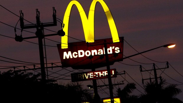 The man was found guilty of a botched McDonald's robbery.