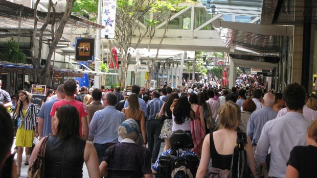An influx of bargain-hunters is expected to descend on Brisbane's Queen Street Mall.