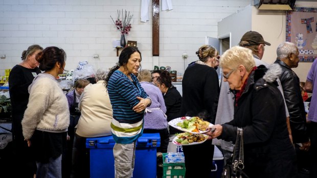 A transit soup kitchen in Melbourne’s south-eastern suburbs.