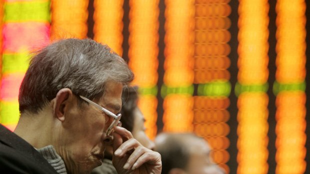 Hong Kong-listed Chinese stocks plunged as much as 10 per cent on Tuesday.