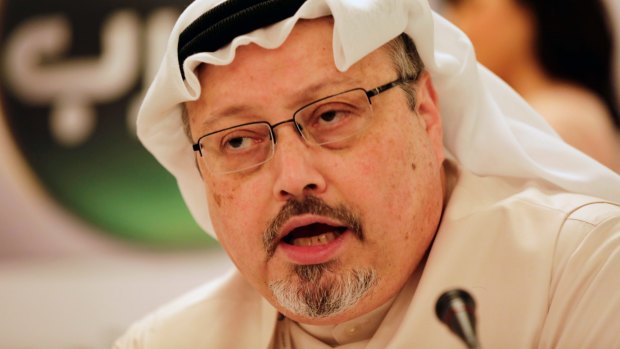 The late Saudi journalist Jamal Khashoggi.