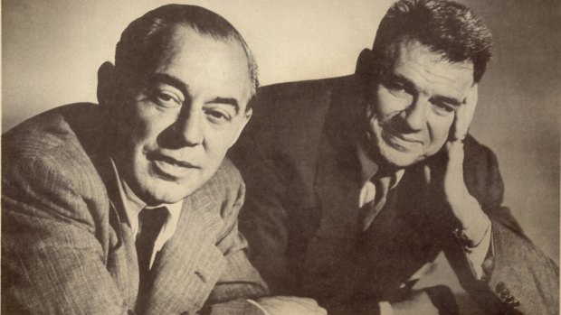 Legends: Composers Richard Rodgers and Oscar Hammerstein in 1953.