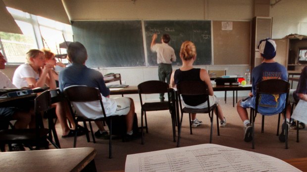 The teacher is prohibited from teaching for at least four years. 