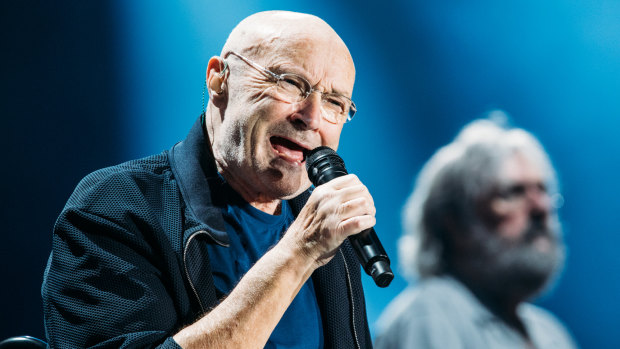What Phil Collins lacked in mobility, he made up for in an almost flawless vocal display.