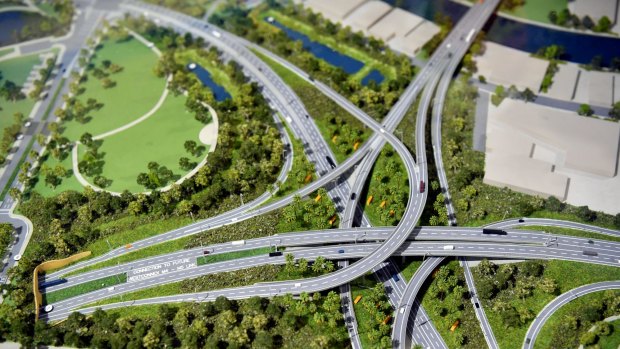 The City of Sydney Council says the St Peters interchange will funnel 120,000 vehicles a day onto local roads.