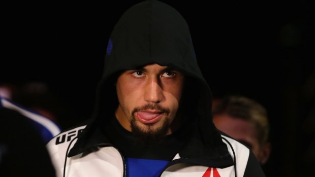 Robert Whittaker is ready to make the walk.