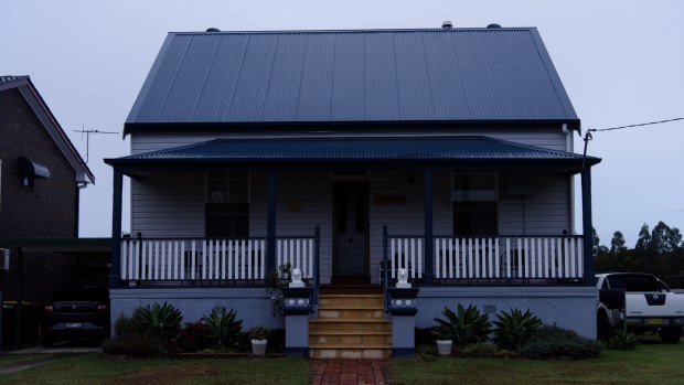 The house on Morrison St, Grafton where Brenton Tarrant grew up.