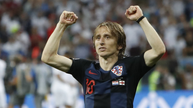 Superstar: Luka Modric may be the world's best midfielder.