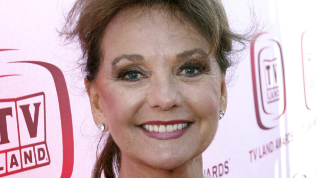 Actress Dawn Wells arrives at the TV Land Awards in Santa Monica, California on June 8, 2008.