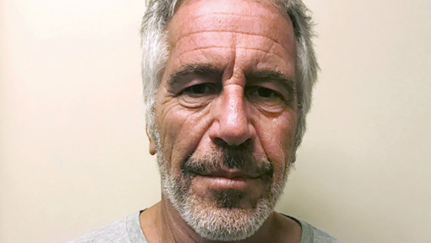 Jeffrey Epstein at the time of his arrest in 2017.