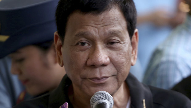 Strongman Rodrigo Duterte has referred to journalists as "spies" and "sons of bitches".
