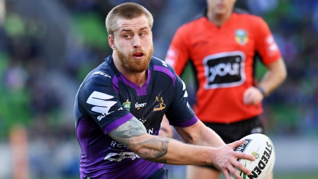 Cameron Munster is high on Storm coach Craig Bellamy list of must re-sign players.