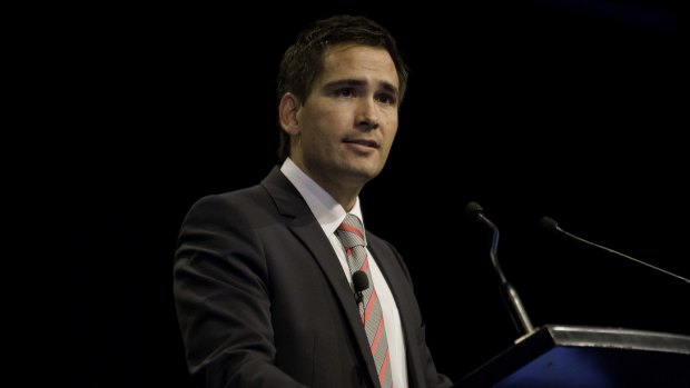 NZ Opposition leader Simon Bridges, pictured, has called on the head of Treasury and Finance Minister to resign. 