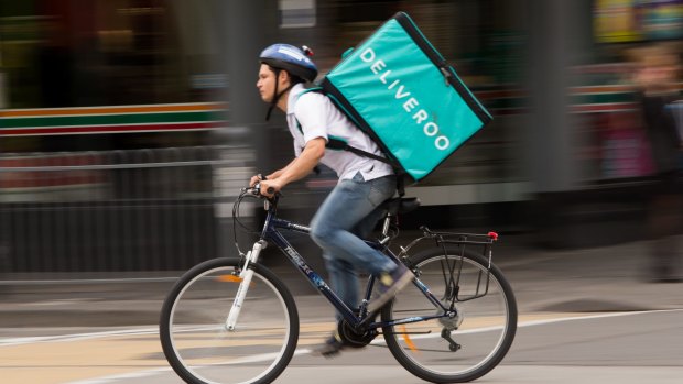 A bid for London-based Deliveroo, last valued at more than $US2 billion ($2.74 billion), would mark a major attempt by Uber to dominate the food-delivery business in Europe.