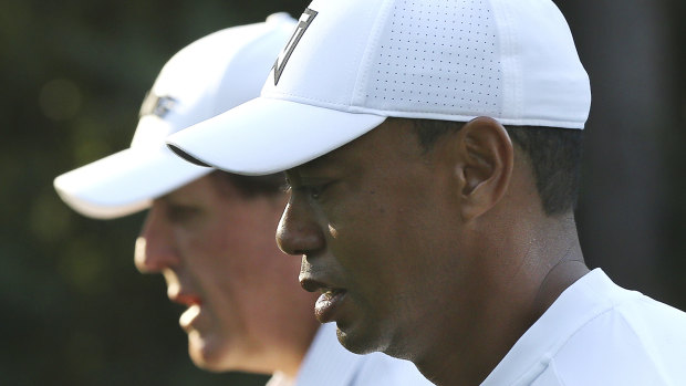 Tiger Woods and Phil Mickelson are heading for Vegas.