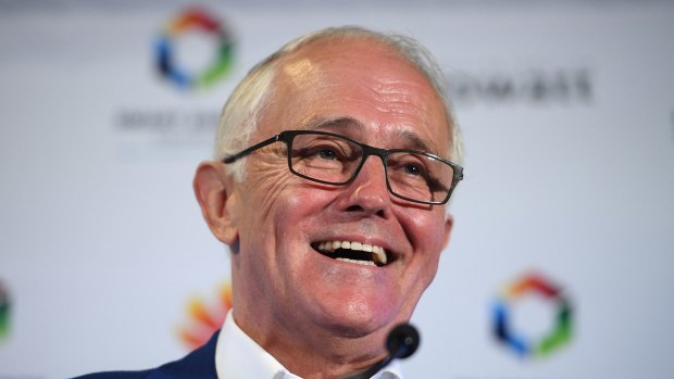Former prime minister Malcolm Turnbull delivers an address at the NSW Smart Energy Summit earlier this month.