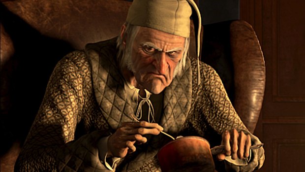 Middle aged people must ask themselves if they're on the road to becoming Ebenezer Scrooge?