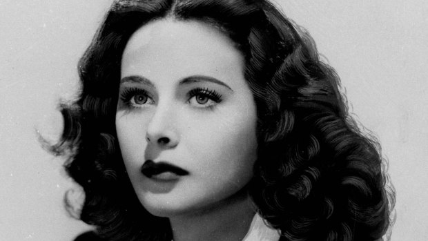 A 1941 portrait of actress Hedy Lamarr. 