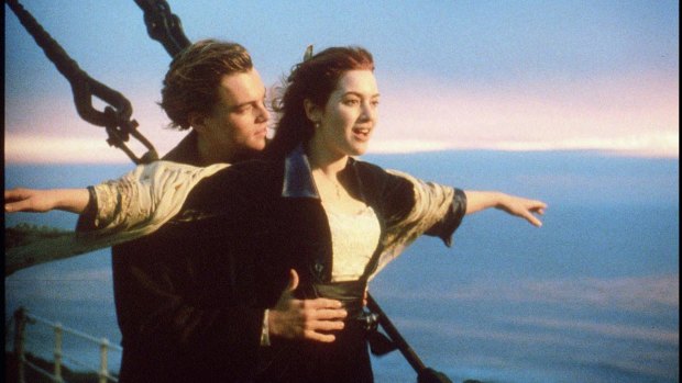 Winslet’s breakout role as Rose in Titanic.