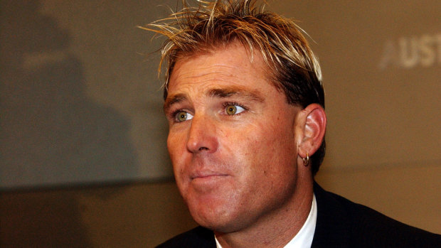 Cricketer Shane Warne served a one-year ban in 2003.