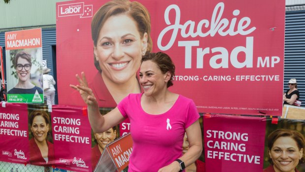 Jackie Trad will recontest her seat of South Brisbane.