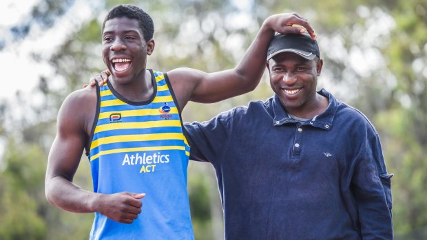 Edward Osei-Nekita is coached by his father Augustine Nketia who holds the NZ 100m record. 