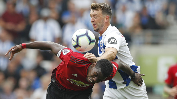 Pressure: Paul Pogba and his Manchester United teammates will be under enormous strain if they suffer defeat again this weekend.