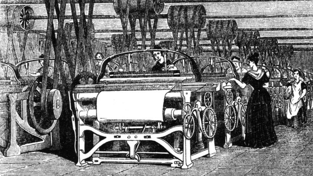 There are few human-operated looms than there were during the industrial revolution, but there's more annual leave. 
