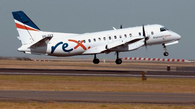 Rex is one of WA's main regional airlines.