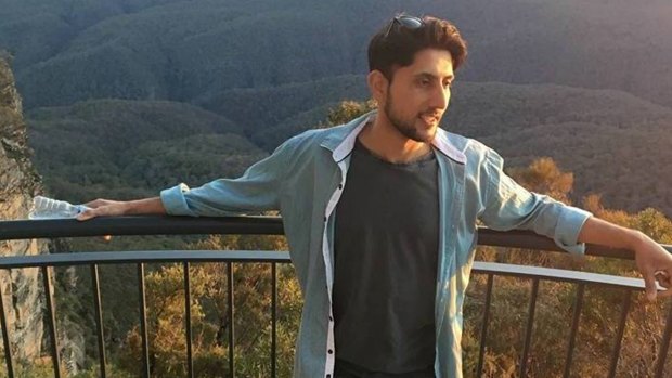 Zeeshan Akbar, who tragically died last year while working at the Caltex service station in Queanbeyan.