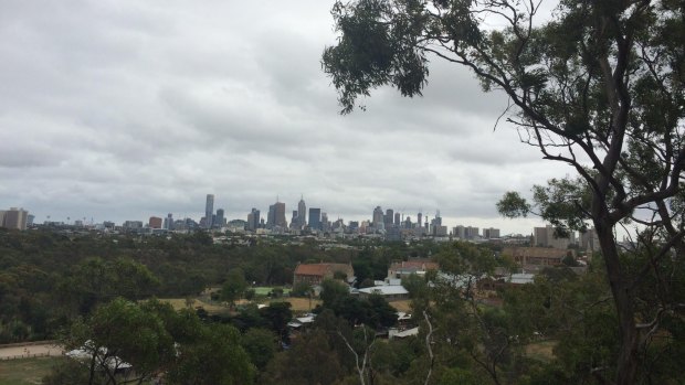 View of city from Abbotsford Convent.