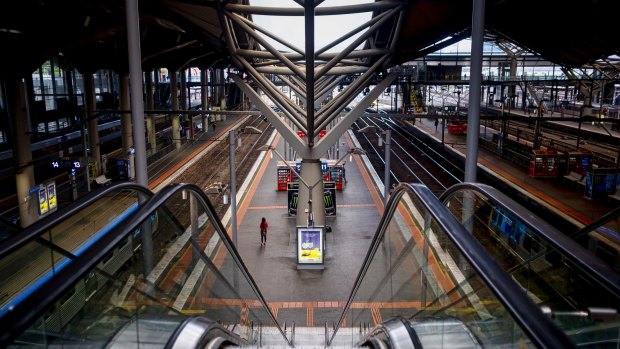 The luggage hall at Southern Cross Station at Docklands is among new tier-2 exposure sites. 