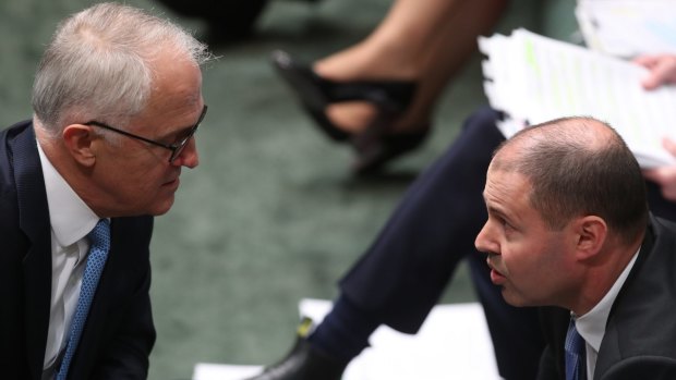 Prime Minister Malcolm Turnbull and Minister Josh Frydenberg.