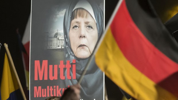 Angela Merkel hobbled by internal politics.