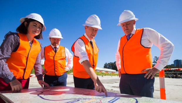 Infrastructure has become the new battleground for the next federal election.