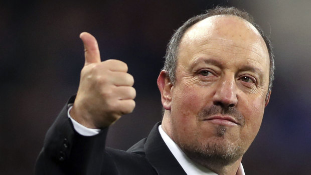 Newcastle United manager Rafael Benitez took the club back to the Premier League in 2017.