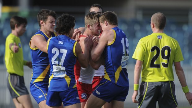 The Canberra Demons are locked in a fight to use Manuka Oval.